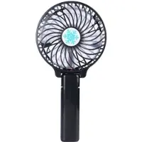 Autre NOIR Mini Ventilateur d'été USB rechargeable Réglable Multi-vitesse Pliable Cooler Healthy Handhold Poche