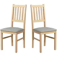 LeafDesign CHAISE DE SALLE À MANGER - Lot de 2 Bos 1 sonoma hygge 91