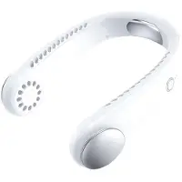 Generique Ventilateur de cou suspendu, refroidisseur d'air Portable, sans lame, Rechargeable par USB, Mini climatiseur d'extérieur
