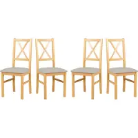 LeafDesign Chaise de salle à manger - Set 4x Nilo 12, grandson, hygge 11