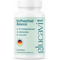 GLOBAL D LTD Glucavit – Complément alimentaire pour un mode de vie actif – 30 gélules