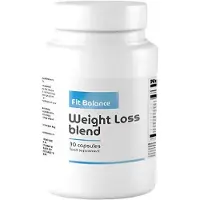 GLOBAL D LTD Fit Balance Weight Loss Blend, soutien du métabolisme et contrôle de l'appétit, 30 gélules