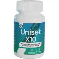 GLOBAL D LTD Uniset X10 - Complexe quotidien de multivitamines et de minéraux (30 gélules)