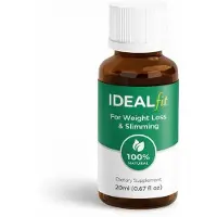 GLOBAL D LTD IdealFit Drops 20 ml – Gouttes à base de plantes pour soutenir le métabolisme