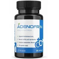 GLOBAL D LTD Adenofrin – Formule pour favoriser le bien-être masculin, 30 gélules