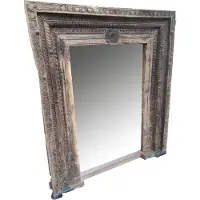 Marrakesch Orient & Mediterran Interior Vintage Miroir sur pied Antique 214cm motif -32-