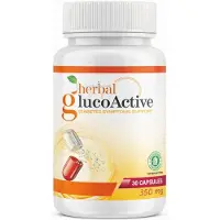 GLOBAL D LTD GlucoActive Herbal – Gélules de soutien au métabolisme quotidien - 30 gélules