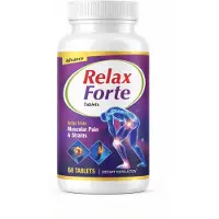 GLOBAL D LTD Relax Forte – Comprimés favorisant la détente et le bien-être - 60 comprimés