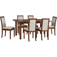 LeafDesign CHAISE DE SALLE À MANGER - Lot de 4 Bos 10 D cachemire cachemire