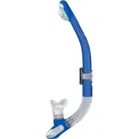 Mares Ergo Dry Diving Snorkel Bleu