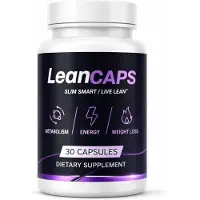 GLOBAL D LTD LeanCaps – Gélules pour favoriser le métabolisme et le bien-être - 30 gélules