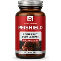 GLOBAL D LTD Reishield – Soutien du système immunitaire et bien-être au quotidien – 30 gélules