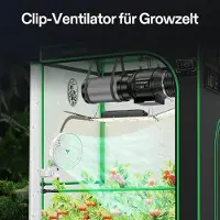 VIVOSUN Ventilateur à clip AeroWave E6 Blanc