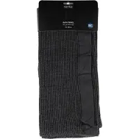 Rento Serviette de sauna Kenno, 180 x 90 cm, noir/gris