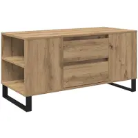 vidaXL Table basse en chêne Artisan 102 x 44,5 x 50 cm Bois composite
