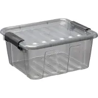 PLAST TEAM Vertriebs GmbH plast team 22350804 plast team Boîte de rangement HOME BOX, 2,0 litres, gris-