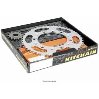 Axring - Kit Chaîne Compatible Honda Cy 80 Super Renforcee An 79- Kit 15 35