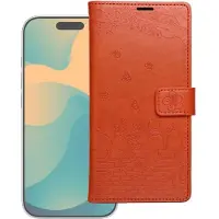OEM Back panel cover MEZZO Book case for Redmi Note 15 4G cats brown (Xiaomi Redmi Note 15 Pro 4G), Coque pour téléphone portable, Marron