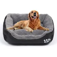 OEM Petit panier pour chien - Matelas lavable pour animaux - Panier confortable et respirant - Convient aux chiens jusqu'à 3 kg - 43 cm x 32 cm