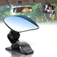 OEM Rétroviseur de voiture pour bébé pivotant à 360 degrés – pour siège dos à la route et siège enfant – noir