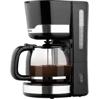 Ecg Cafetière Filtre - - KP 2115 Black - Verre - 1000 W - Maintien au Chaud