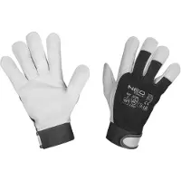 GRUPA TOPEX Gants de travail, 2121X, cuir de chèvre, fermeture velcro, taille 10, CE