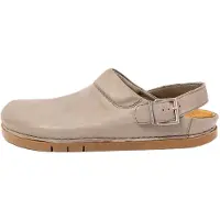 Art unisex. 1202411EW003_039 Sabots en cuir Roma Cinder grey (44), Plat, Boucle, Casuel, Gris