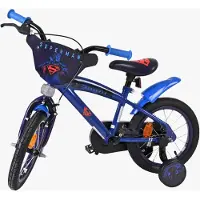 Volare Vélo enfant Superman - Garçons - 14 pouces - Bleu - Deux freins à main