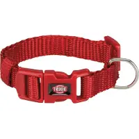 Trixie Premium Collier - Xxs-Xs: 15-25 Cm/10 Mm, Rouge