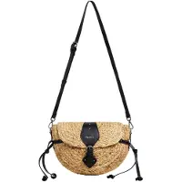 Pepe Jeans pour femme. PL0300106 Saddie Coast sac à main marron (OSFA), Casuel, Jute