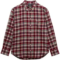 Superdry Chemisier bleu foncé / rouge foncé / blanc cassé