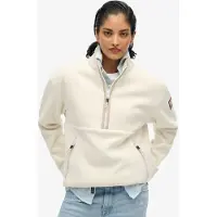 Superdry Active Half Zip Sweatshirt Beige 2XS Femme
