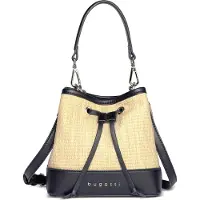 Bugatti sac à main sac à épaule bandoulière Isa Bucket Bag Beige