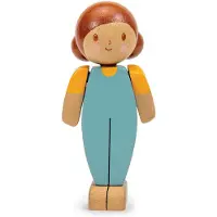 Tender Leaf Toys Famille de poupées Tender Leaf - Mère caramel Jouet en bois Poupée