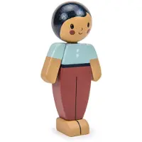 Tender Leaf Toys Tender Leaf Figurine de maison de poupée - Père Amande - Jouets en bois