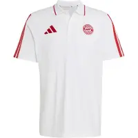 Adidas Fc Bayern Munich Dna Short Sleeve Polo Blanc XL Homme