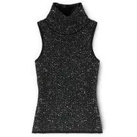 Motivi Tops en tricot noir