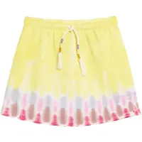 Desigual Jupe jaune clair / mélange de couleurs