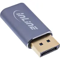 InLine Convertisseur d'écran USB, de DisplayPort vers USB-C, bidirectionnel, 8K
