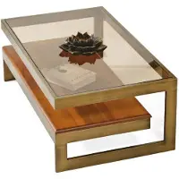 AEA Table basse moderne pour salon, rectangulaire, élégante, stylée, de luxe, neuve
