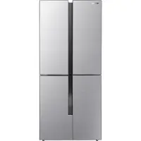 Gorenje NRM8182MX - Multi-porte - Acier inoxydable - NoFrost Plus - Convert FreshZone - FastFreeze - InverterCompressor - KitchenFit - Capacité totale de 427 litres