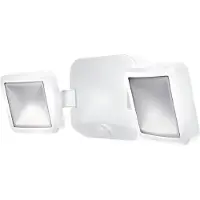 Osram Spot lumineux à batterie , éclairage extérieur, blanc, 10W, 4000K, IP54, avec détecteur de lumière et de mouvement, alimenté par batterie, montage facile, 480 lm