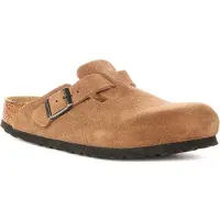 Birkenstock Sabots 'Boston' noisette