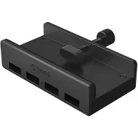 ORICO Hub MH4PU monté sur support 4x USB-A 3.0 - noir