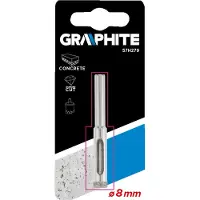 Graphite Mèche en grès diamantée 8 mm