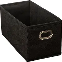 5five Simply Smart Panier de rangement Mix N Modul, carton, plastique PP, noir, 15 x 31 cm, 160384J