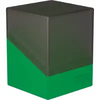Ultimate Guard tui Boulder Synergy 100+ pour 100 cartes TCG double pochette, noir/vert, rangement s curis et durable pour les jeux de cartes