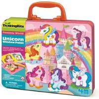 4M Kit De Coloriage Unicorn Window Paints