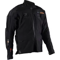 Leatt Rally 7.5 Hydradri V26, veste textile imperméabl ,Noir/Gris ,XL