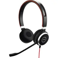 Jabra Evolve 40 UC Stereo Casque de Bureau Filaire